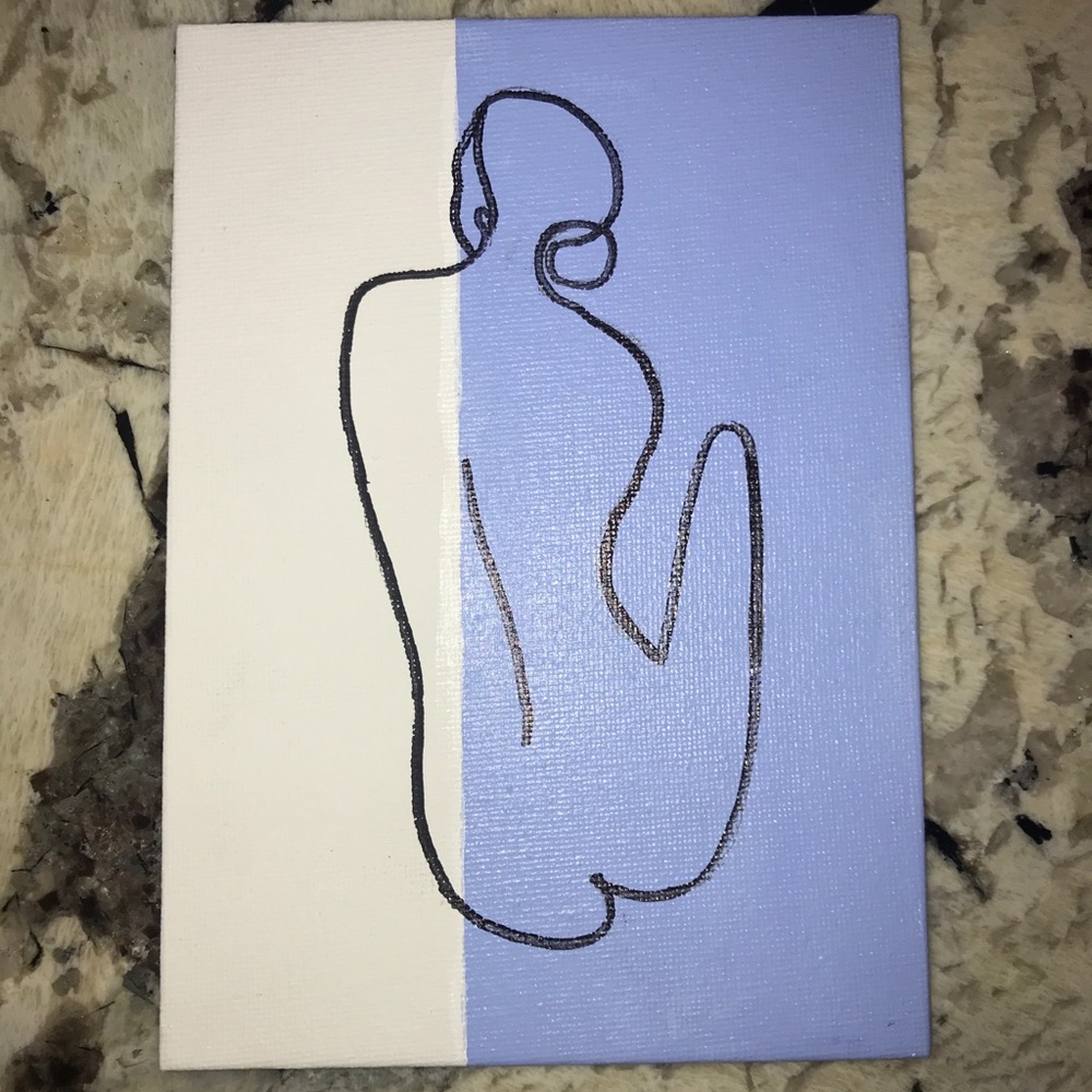 Line art (5” by 7”) customizable